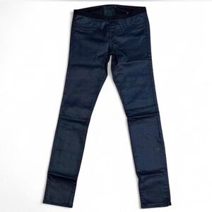 Helmut Lang Blue Skinny Jeans